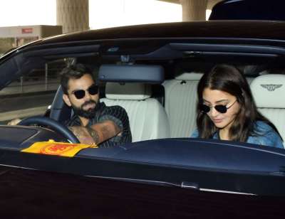 Bollywood actress Anushka Sharma has accompanied her husband Virat Kohli to IPL practice camp in Bengaluru.&amp;nbsp;