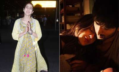 Sara Ali Khan has returned to her nest in Mumbai after shooting for a schedule for Love Aaj Kal 2 in Mumbai.&amp;nbsp;