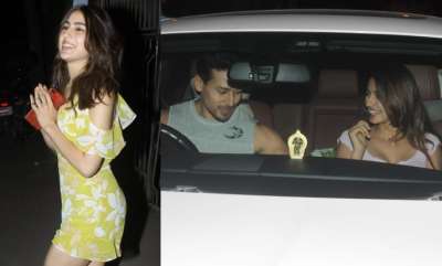 From Sara Ali Khan's dinner outing with mom Amrita Singh to birthday Tiger Shroff's dinner date with girlfriend Disha Patani; here's all that's trending in entertainment