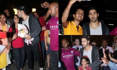 Varun Dhawan is not just known for his acting skills but also for his superb energy and gesture towards his fans