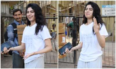 Khushi Kapoor was recently spotted outside a salon in Mumbai and her smile says a lot about the&amp;nbsp;rejuvenating session.