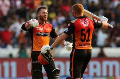 Jonny Bairstow and David Warner smashed sensational centuries to guide Sunrisers Hyderabad to a comprehensive 118-run win over struggling Royal Challengers Bangalore.