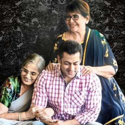 Salman Khan shares a smile with mother Helen