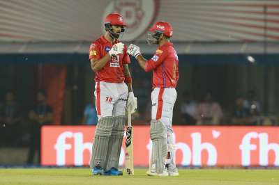 KL Rahul and Mayank Agarwal struck fluent half-centuries to guide Kings XI Punjab to a six-wicket win over Sunrisers Hyderabad in a nail-biting Indian Premier League match on Monday.
