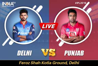 Live IPL Match DC vs KXIP When and Where to Watch Delhi