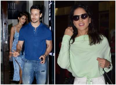 Latest Bollywood Photos April 1: Tiger Shroff-Disha Patani fling couple goals; Sunny Leone in cool airport look
