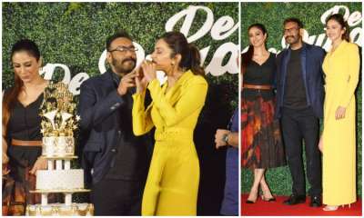 On the special occasion of Ajay Devgn's 50 birthday, the makers launched the trailer of his upcoming film&amp;nbsp;De De Pyaar De, also starring Tabu and Rakul Preet Singh in lead roles.
