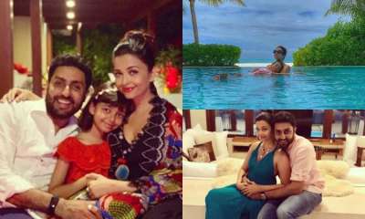 Abhishek Bachchan and Aishwarya Rai Bachchan are currently in Maldives. The power couple of Bollywood celebrated their 12th wedding anniversary in the picturesque country. Check out all their pictures here