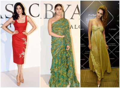 Some of the most stylish divas of the B-town industry such as Alia Bhatt, Janhvi Kapoor and Disha Patani raised fashion quotient with their recent appearances.