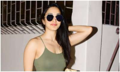 Kiara Advani who made her debut with M. S. Dhoni: The Untold Story is a fashionista. Recently, we got to see Kiara's flawless moves in Kalank song, First Class. The actress grooved to the peppy track along with Varun Dhawan. Check out her latest pictures.