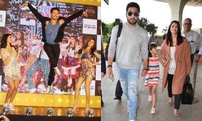 Check out pictures of the song launch of Student of the Year 2. Also, have a look at the airport photos of the Bachchan family.