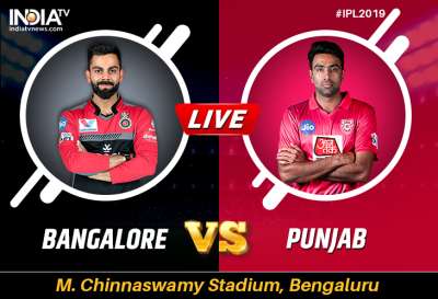 RCB vs KXIP, Live Cricket Streaming, IPL 2019: Watch Live Match