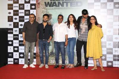 Arjun Kapoor launched the much-awaited trailer of her upcoming film India's Most Wanted