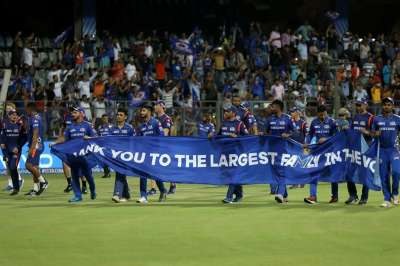 Mumbai Indians finished on top of the IPL 2019 points table