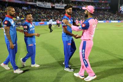 Delhi Capitals crushed Rajasthan Royals' play-off hopes with a convincing five-wicket victory to finish off the league campaign in the ongoing IPL on a high note on Saturday.