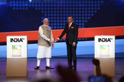 India TV's Mega event 'Salam India' with PM Narendra Modi