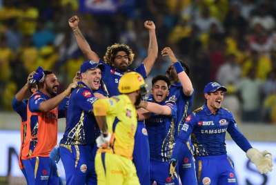 Lasith Malinga produced an incredible last over to defend nine runs as Mumbai Indians claimed undisputed supremacy in the IPL by securing their fourth title with a narrow one-run win over Chennai Super Kings in a pulsating final on Sunday.