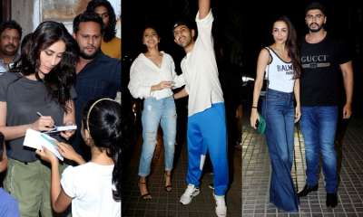 India's Most Wanted screening saw a bevy of Bollywood celebrities like Kartik Aaryan, Janhvi Kapoor, Arjun Kapoor and others in attendance. Also, have a look at Kareena Kapoor Khan's unseen photos. Check out pictures below.