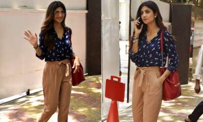 Super Dance judge Shilpa Shetty stepped out on a casual outing on Friday.&amp;nbsp;