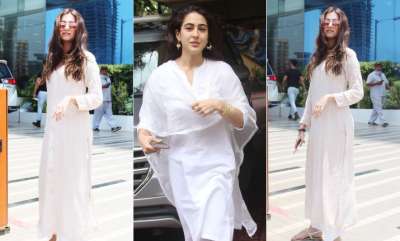 Just like Sara Ali Khan, it seems like Student of the Year 2 actress Tara Sutaria has also fallen in love with white colour.&amp;nbsp;