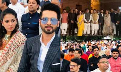 PM Narendra Modi's swearing-in ceremony was attended by a bevy of Bollywood celebrities. From Shahid Kapoor to Kapil Sharma, celebrities were honoured to grace the oath-taking ceremony of PM Modi as he begins hi second term as Prime Minister.