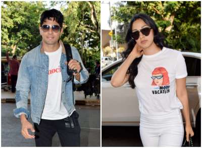 Airport look of Bollywood actors Siddharth Malhotra and Kiara Advani will leave you flabbergasted. See in the following pictures!