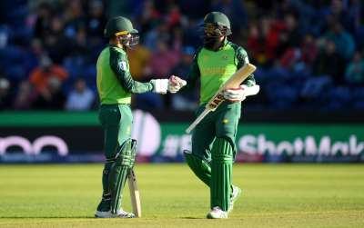 South Africa kickstarted its World Cup campaign with a nine-wicket win over Afghanistan under the DLS method at Cardiff's Sophia Gardens.