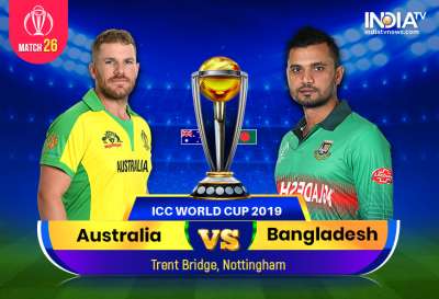 Live Cricket Streaming Australia vs Bangladesh World Cup 2019