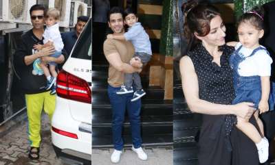 Ekta Kapoor and Tusshar Kapoor hosted a birthday bash for Laksshay Kapoor's second birthday.&amp;nbsp;