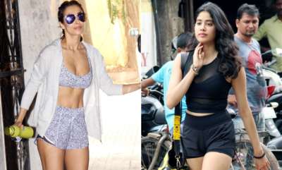 Janhvi Kapoor and Malaika Arora never miss their workout come what may.&amp;nbsp;
