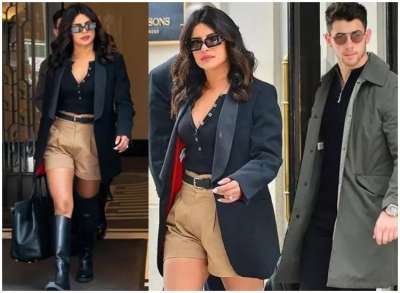 Actress Priyanka Chopra was seen having a chill day in New York and making a stunning appearance with husband Nick Jonas.&amp;nbsp;