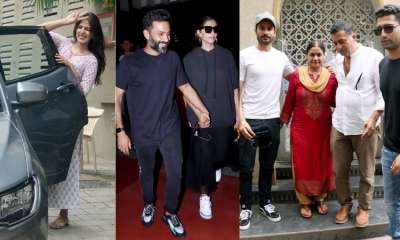 From Vicky Kaushal's family time to Anand Ahuja and Sonam Kapoor twinning at the airport, have a look at latest pictures of Bollywood celebrities.