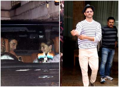 From Ranbir Kapoor and Alia Bhatt being spotted together to Hrithik Roshan promoting Super 30, here are all the latest Bollywood pictures that you shouldn't miss.