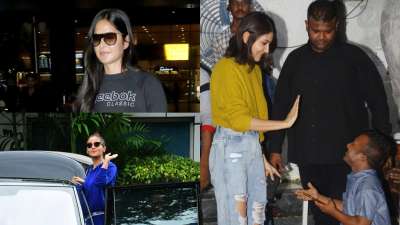 Latest Bollywood Photos July 29: Anushka Sharma spotted at Film City, Katrina Kaif and Alia Bhatt seen at airport