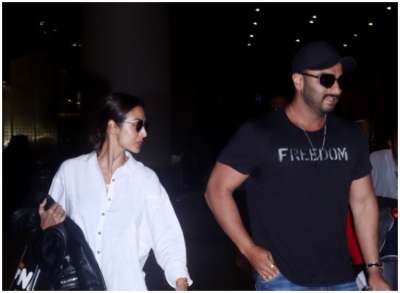 Lovebirds Arjun Kapoor and Malaika Arora are back in Mumbai after their dreamy vacation in New York.