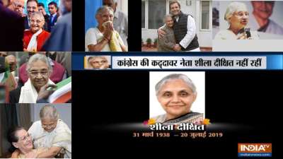 Sheila Dikshit former CM of Delhi passes away