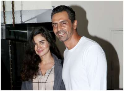 On April 23, Arjun Rampal surprised everyone when he took to Instagram to announce that he and his girlfriend Gabriella Demetriades are expecting their first child together.&amp;nbsp;