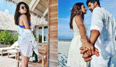 Sargun Mehta vacationing with Ravi Dubey in the Maldives- See latest photos