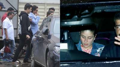 Latest Bollywood Photos July 26: Shah Rukh Khan-Karan Johar spotted together, Kareena Kapoor visits Malaika Arora's home