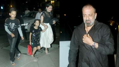 Sanjay Dutt's Birthday Bash: Inside pictures of Sanju-Baba's birthday celebrations with family