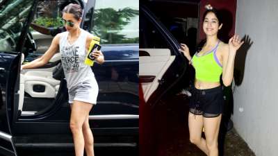 Malaika Arora and Janhvi Kapoor's gym pictures often go viral on the internet, courtesy, their stylish looks.