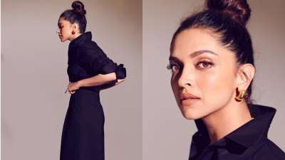 Deepika Padukone looks 'Bold in Black' as she shares her latest photoshoot pictures
