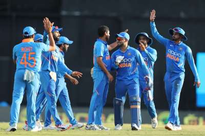 India beat West Indies in the second ODI by 59 runs by Duckworth&amp;ndash;Lewis&amp;ndash;Stern method to take 1-0 lead in three matches ODI series in Trinidad.&amp;nbsp;