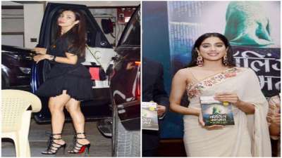 Latest Bollywood Photos August 24: Malaika Arora visits Kareena Kapoor, Janhvi Kapoor attends book launch event