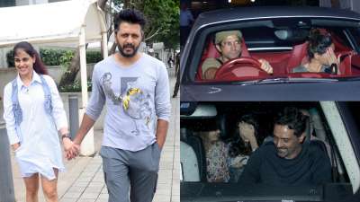 Check out latest pictures of Bollywood couples and several other celebrities.