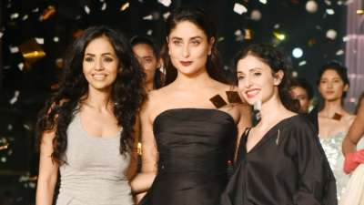 Kareena Kapoor Khan looks stunning as she walks for designer Gauri &amp;amp; Nainika at LFW 2019