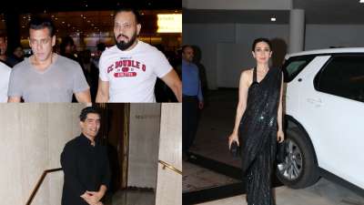 Latest Bollywood Pics Aug 21: Katrina Kaif, Karisma Kapoor and other at LFW, Salman Khan and Sara Ali Khan spotted at airport