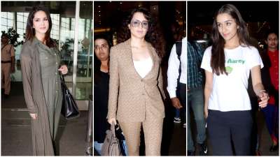 Airport fashion has emerged as one of the upcoming trends and, our Bollywood divas keep their fashion game on point.