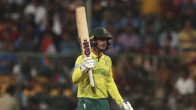 Quinton de Kock scored 79* as South Africa beat India by 9 wickets