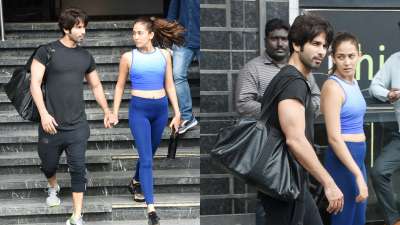 Shahid Kapoor and Mira Rajput are fitness freaks. The couple often hit the gym together and their photos go viral in no time.